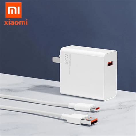 Xiaomi cargador rápido Mi 67W Original para Xiaomi 11 Pro y Xiaomi 11