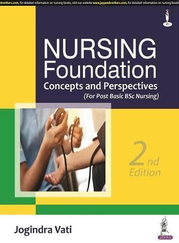 Nursing Foundation Concepts And Perspectives For Post Basic Bsc