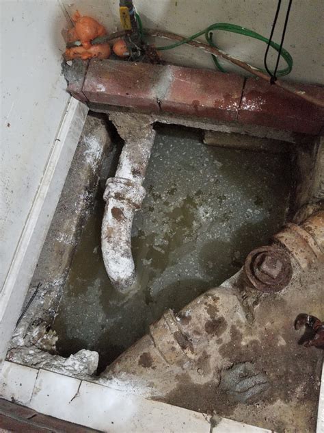 signs of sewer line backup 4