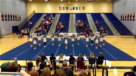 King George High School Conference 19 Cheer 2015 Youtube