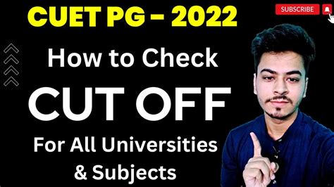 How To Check Cuet Pg Cut Off For All Universities Cuet Pg Cutoff