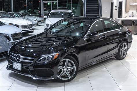 Used 2015 Mercedes Benz C300 4matic Sedan Msrp 49k Premium Sport And Multimedia Packages For