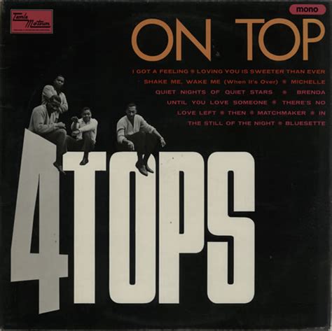 The Four Tops On Top Uk Vinyl Lp Album Lp Record 627549