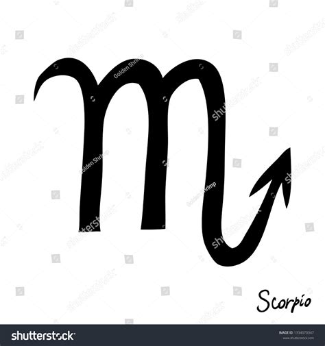 Scorpio Symbol Tattoo For Men
