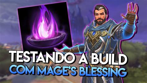 Testando A Mage S Blessing Buffada MERLIN MID Ranked Conquista Road