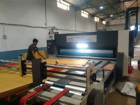 Flexo Printer Slotter Machine Economic Speed V At Rs