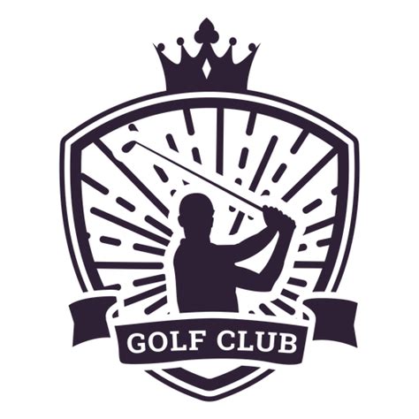 Golf Club Crown Player Club Badge Sticker Png And Svg Design For T Shirts