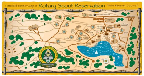 Maps Rotary Scout Reservation Twin Rivers Council Bsa