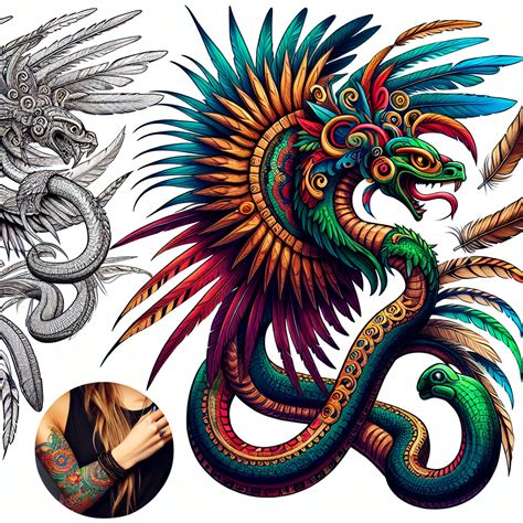 Best Quetzalcoatl Tattoo Ideas | Vondy