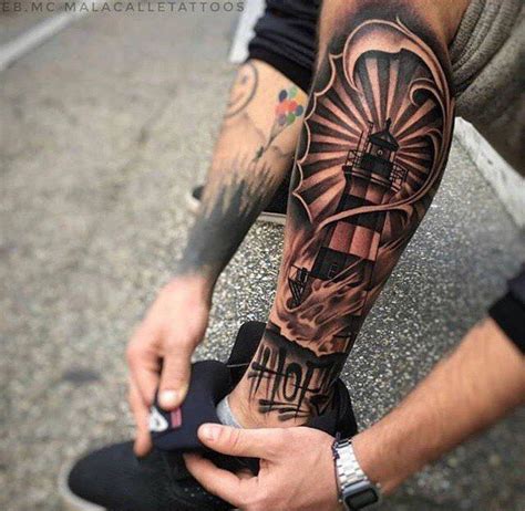 Tattoo Na Perna Masculina De Acordo As Fotos Enviadas Pelos Usu