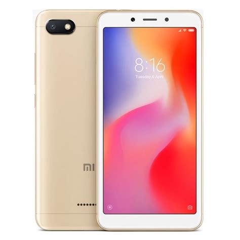 Xiaomi Redmi 6a 32gb Gold 4g Lte Dual Sim Smartphone Online Shopping On