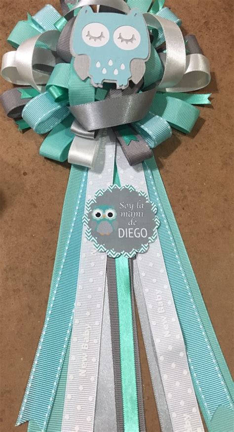 Distintivos Para Baby Shower Ni O Baby Shower Corsage Elephant Theme