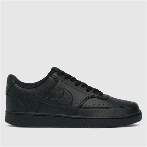 Mens Black Nike Court Vision Low Better Trainers | schuh