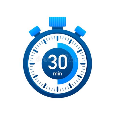 Icono Del Vector De Cronómetro De 15 Minutos Icono De Cronómetro En