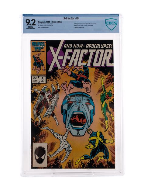 Comic Book X Factor Cbcs St Full Appearance Of Apocalypse