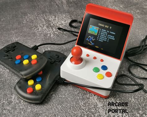 Game Retro Arcade Mini Retro Arcade 360 Design Play Box for Classic ...