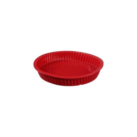 Moule À Tarte Silicone silipro 25cm Rouge à Prix Carrefour