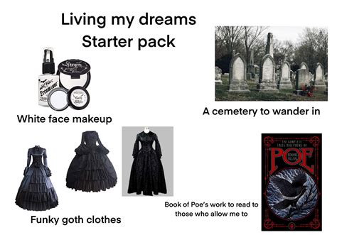 Living My Dreams Starter Pack R Starterpacks