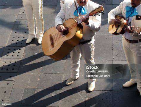 Mexican Musicians Playing Music On The Street In Mexico City Mexico ...