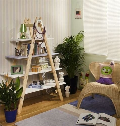 Ladder Shelves Creative And Original Ideas For Your Home Decor