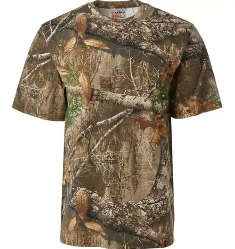 Playera Camo Camuflaje Caceria Manga Corta Camping Realtree Meses Sin