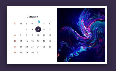 Css Html Calendario Simple Programador Clic