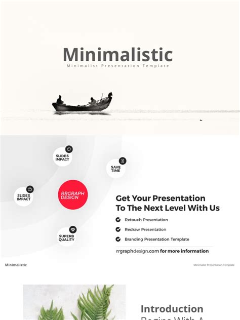 Free Minimalistic Powerpoint Template | PDF