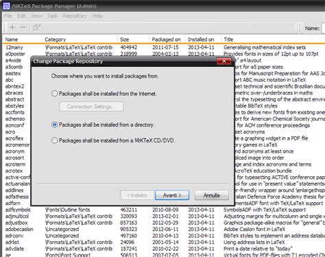 Portable MiKTeX Packages Management - TeX - LaTeX Stack Exchange