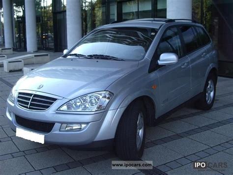2008 Ssangyong Kyron 200 Xdi 4x4 sunroof, leather, Sitzheizg - Car ...