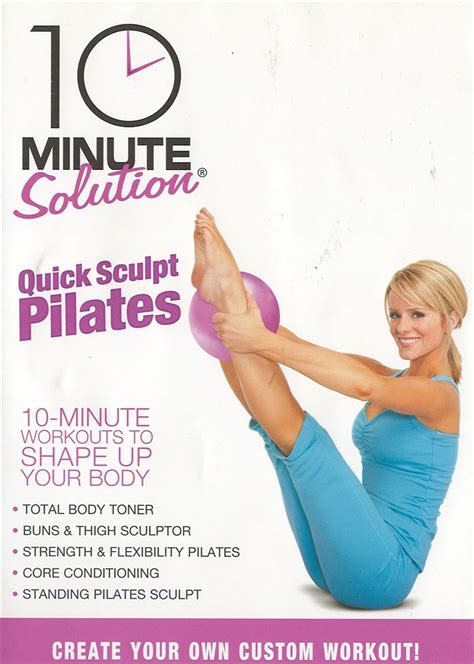 10 Minute Solution Quick Sculpt Pilates DVD With Ball