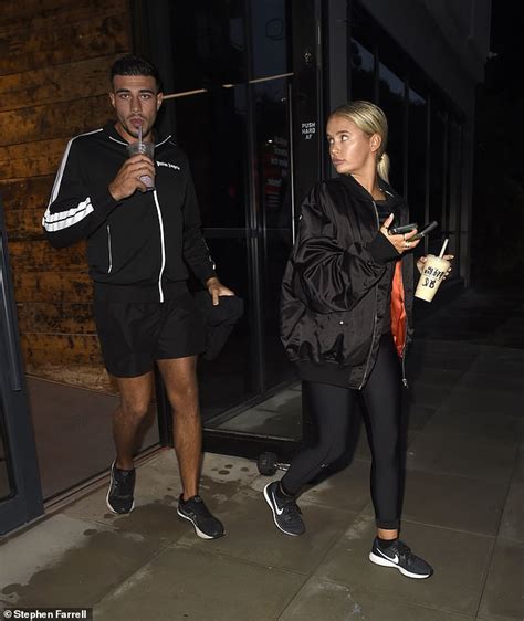 Love Island's Molly-Mae Hague leaves a work out session with boyfriend ...