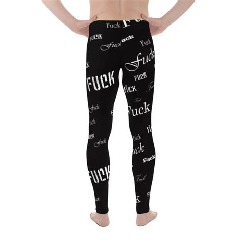 Men S Fuck Leggings Get Yours In Black Explore Sex Talk