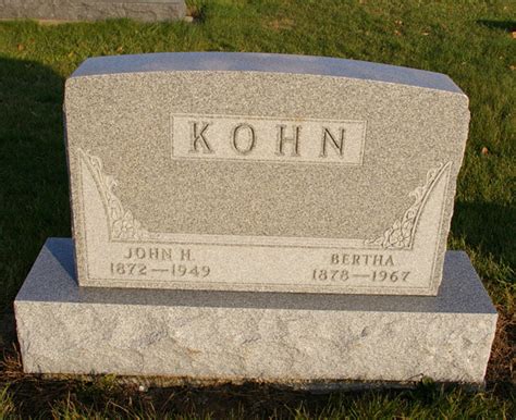 Bertha Westphalia Adams Kohn Memorial Find A Grave