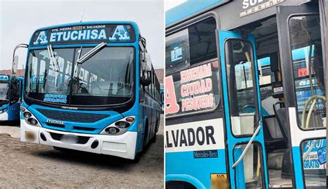 Ruta A De Los Chinos Que Va De Puente Piedra A Villa El Salvador Deja