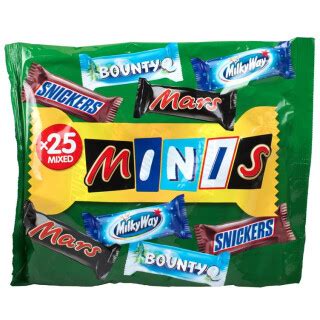 Mars Mixed Minis 500g Beutel 49 99 Kr