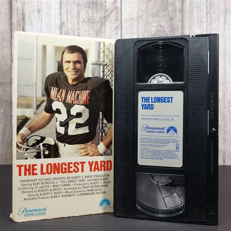 The Longest Yard 1974 Used VHS Tape Free Shipping Buy - Etsy