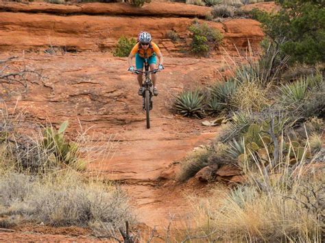 Mountain Biking On The Highline Trail In Sedona Flagstaff Altitudes