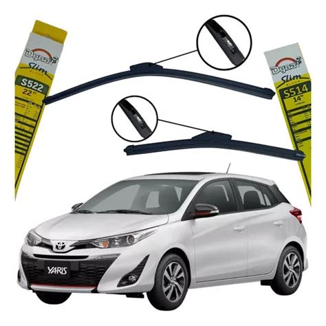 Par Palheta Limpador Dianteiro Dyna Slim Blade Yaris 2023