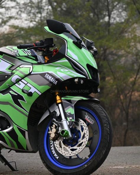 Custom Decal Green Gtr For R M Full Bike Stickering Kit