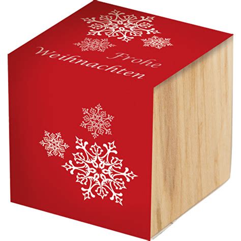 Pflanz Holz Standardmotiv Frohe Weihnachten Seiten Gelasert