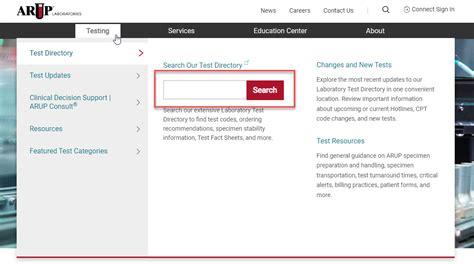 ARUP Laboratory Test Directory | ARUP Laboratories