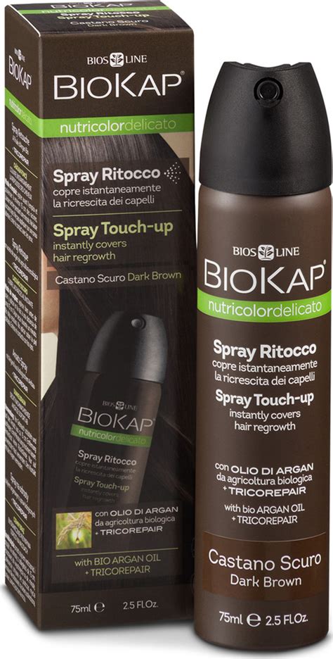 Biosline Biokap Nutricolor Spray Touch Up Dark Brown Ml Skroutz Gr