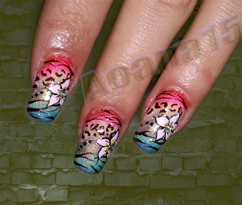 Cheetah Print Nail Design | Nail Designs, Hair Styles, Tattoos and ...