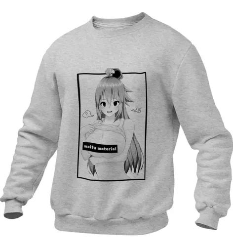 Sudadera Hentai Aqua Waifu Lewd Material Env O Gratis
