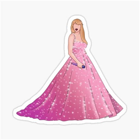 Taylor Swift Eras Tour Speak Now Sticker For Sale By Mkiewis Redbubble