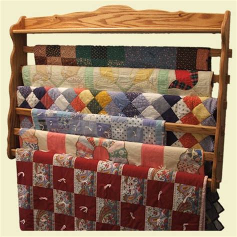 Three Bar Wall Quilt Hangers W Shelf Quilt Rack Quilt Display Racks