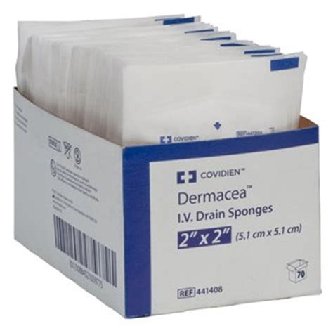 Dermacea Iv Drain Sponges At