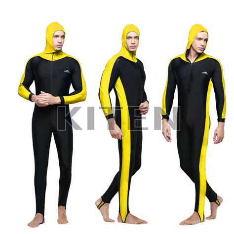 Купить Mens полное подводное & подводное плавание костюм гидрокостюм ...