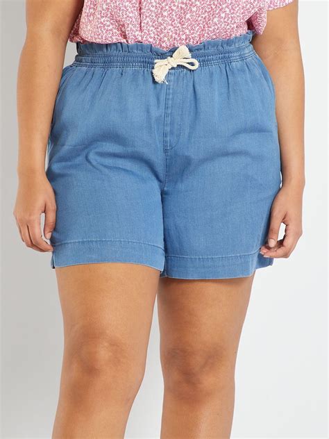 Short Met Elastische Taille BLAUW Kiabi 15 00