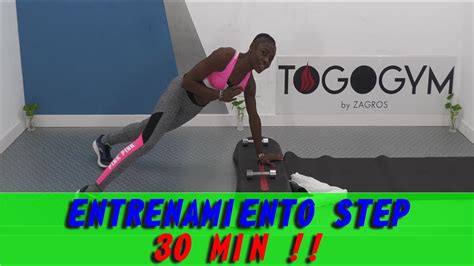 Clase Step Min Entrenamiento En Step O Escal N Youtube